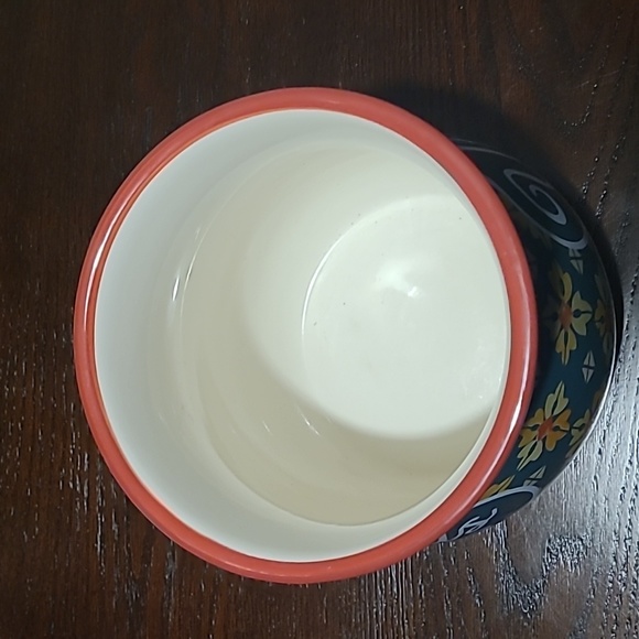 Pioneer Woman Vintage Geo Large Belly shape Utensil Crock No longer available EC - Picture 5 of 10